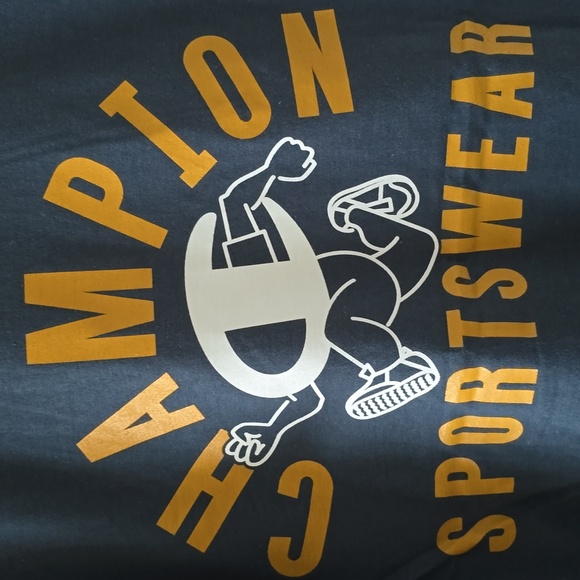 CHAMPION BRAND SIGNATURE MEN'S TEAL GREEN SHORT SLEEVES TEE SHIRT SIZE SMALL - Picture 8 of 16